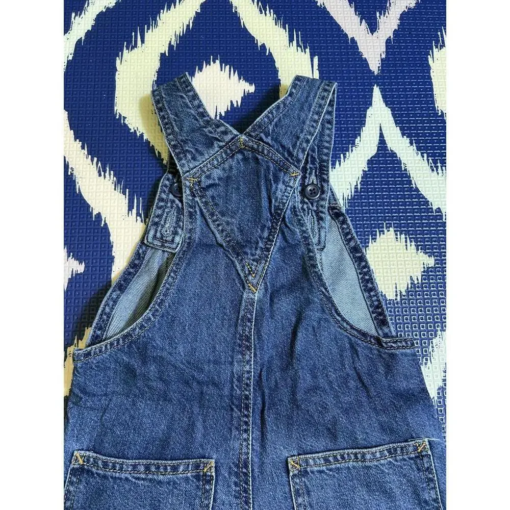 100% Cotton! 🌎 Baby Gap Denim Overalls Sz. 3yrs. by Loving Kindness Everyday - Picture 7 of 13